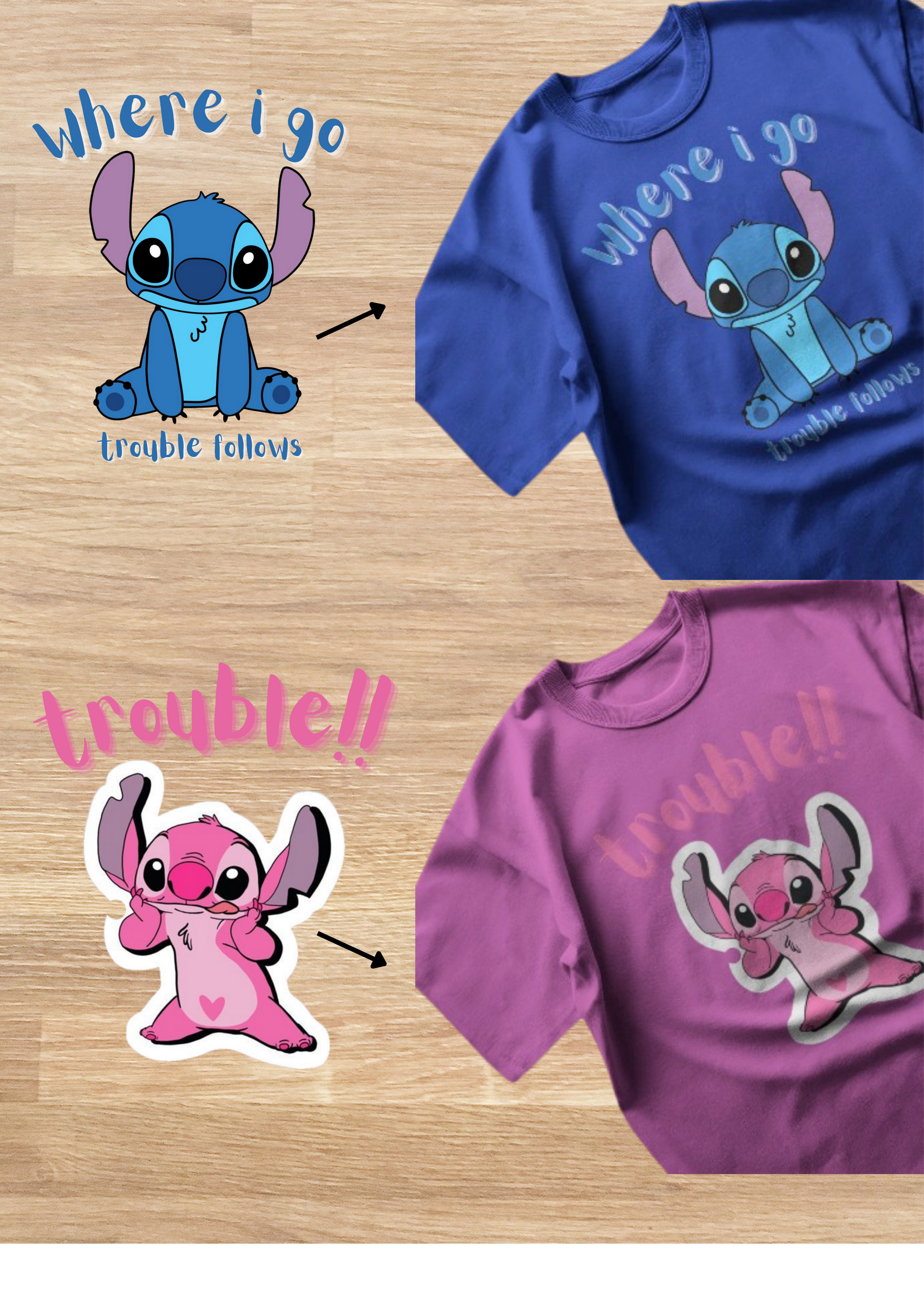 Trouble!! (Duo T-shirt)